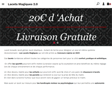 Tablet Screenshot of lacetsmagiques.com